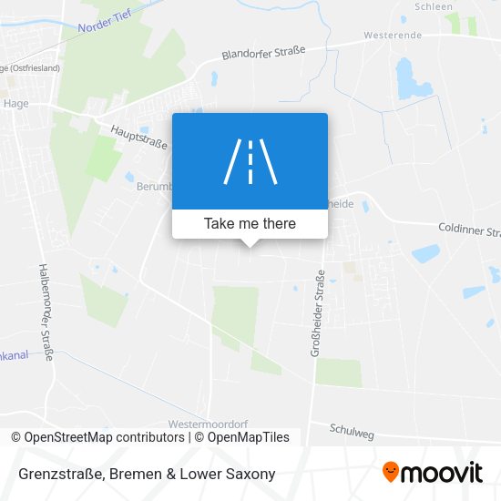 Grenzstraße map