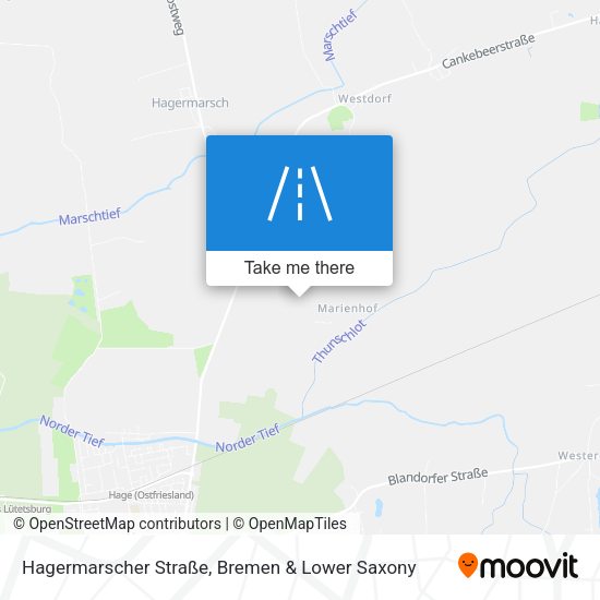 Hagermarscher Straße map