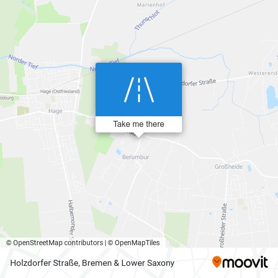 Holzdorfer Straße map