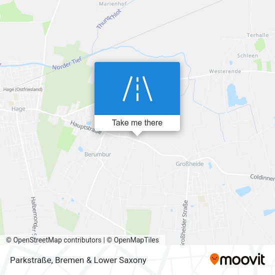 Parkstraße map