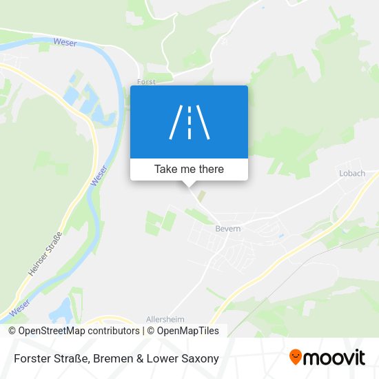 Forster Straße map