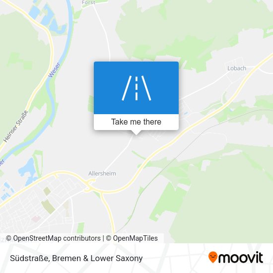 Südstraße map