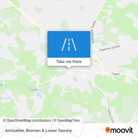 Amtsallee map