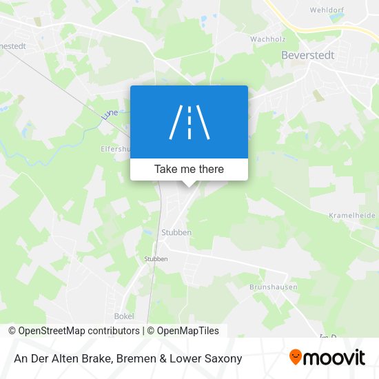 An Der Alten Brake map