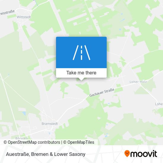 Auestraße map