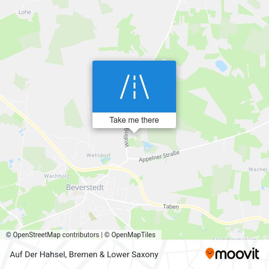 Auf Der Hahsel map
