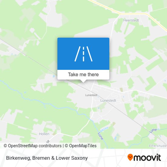 Birkenweg map
