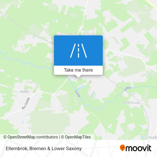 Ellernbrok map