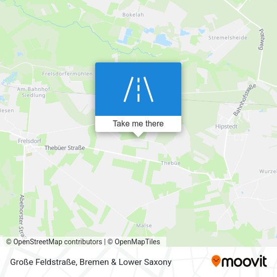 Große Feldstraße map