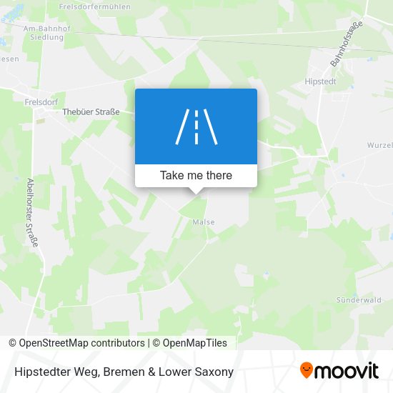 Hipstedter Weg map