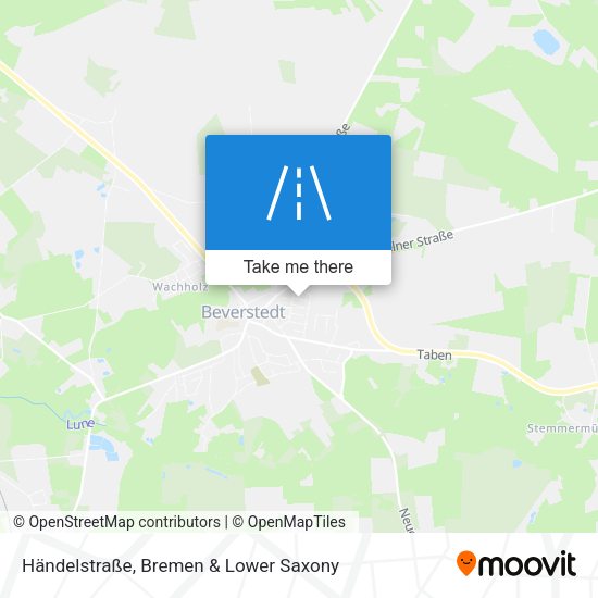 Händelstraße map