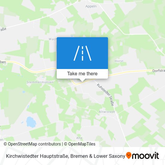 Kirchwistedter Hauptstraße map