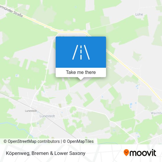 Köpenweg map