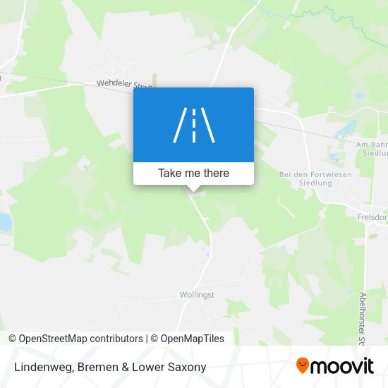 Lindenweg map