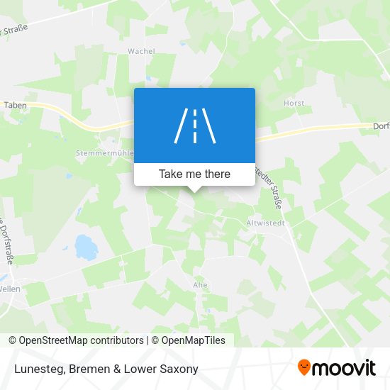 Lunesteg map