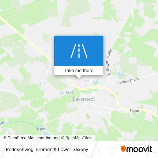 Redeschweg map