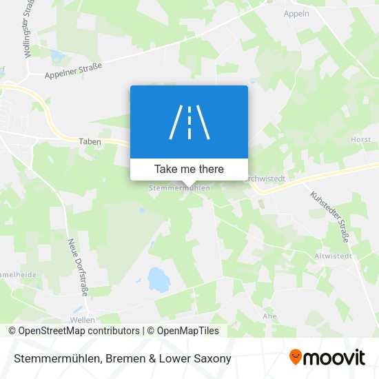Stemmermühlen map