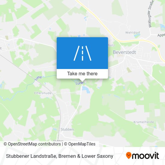 Stubbener Landstraße map