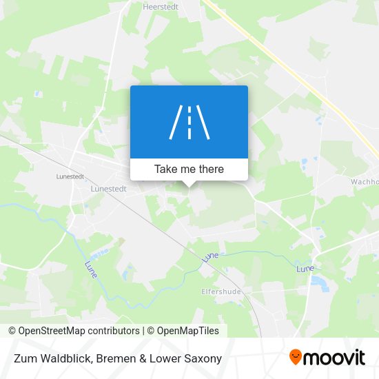 Zum Waldblick map