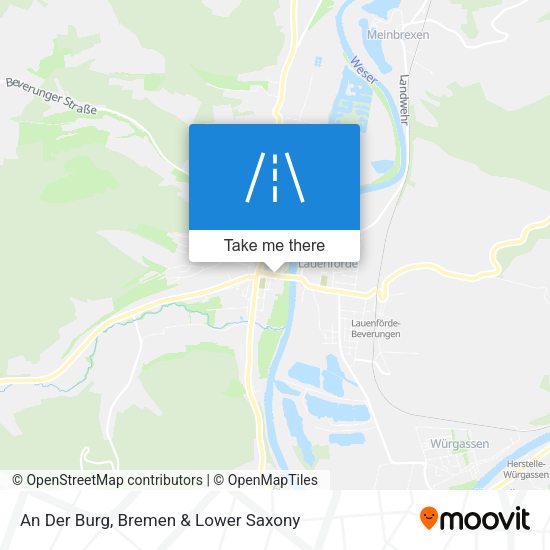 An Der Burg map