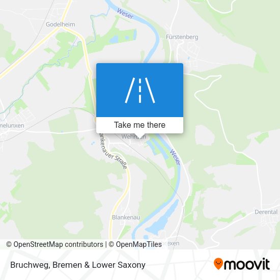Bruchweg map