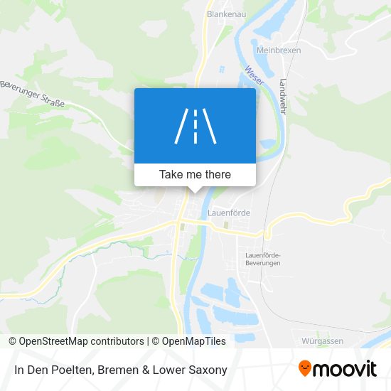 In Den Poelten map