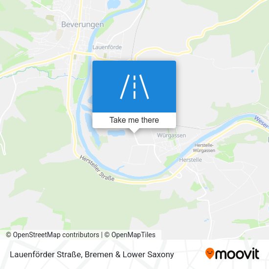Lauenförder Straße map