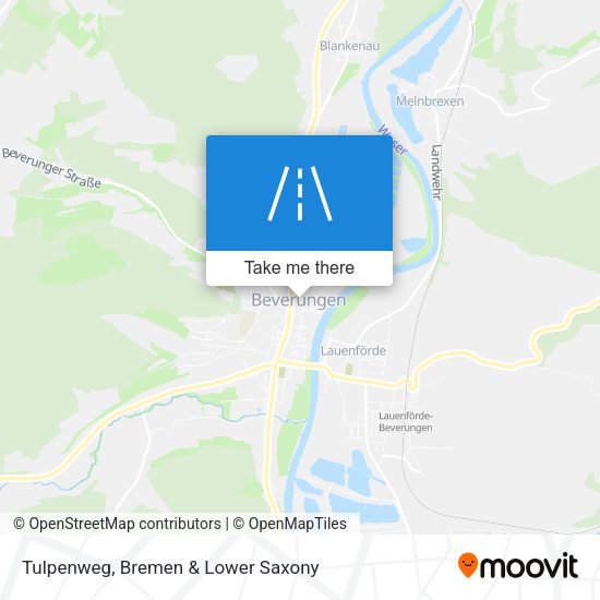 Tulpenweg map