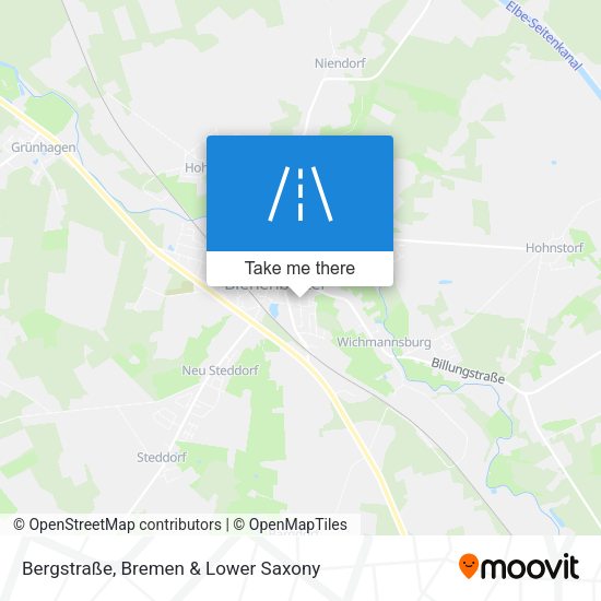 Bergstraße map