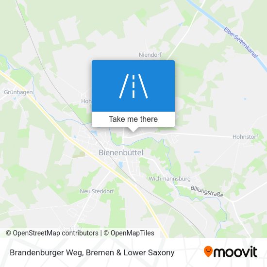 Brandenburger Weg map