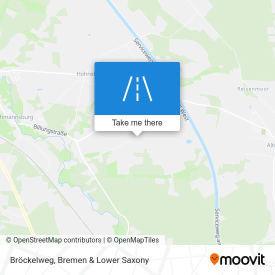 Bröckelweg map
