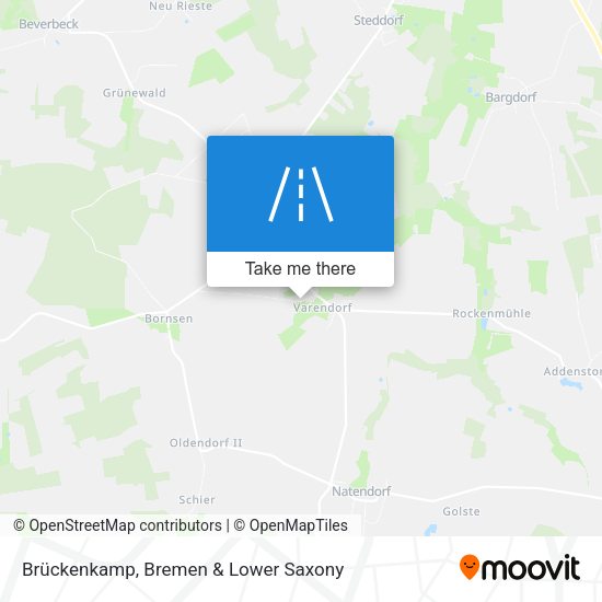 Brückenkamp map