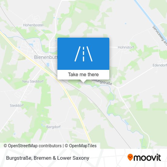 Burgstraße map
