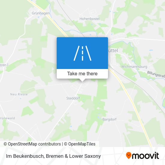 Im Beukenbusch map