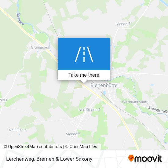Lerchenweg map