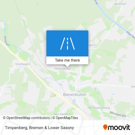 Timpenberg map