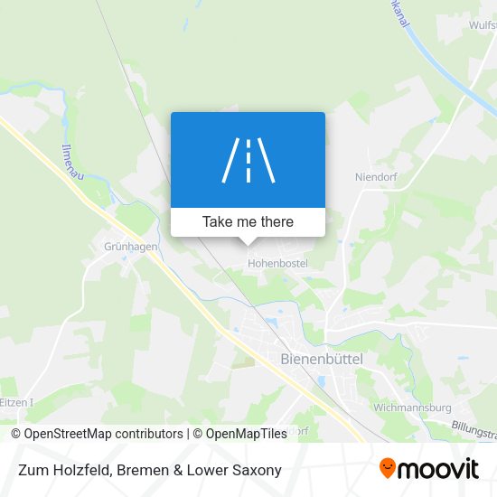 Zum Holzfeld map