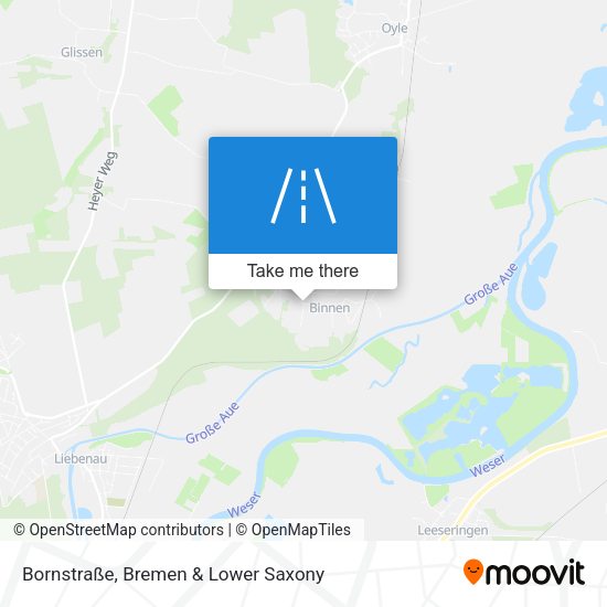 Bornstraße map