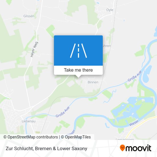 Zur Schlucht map