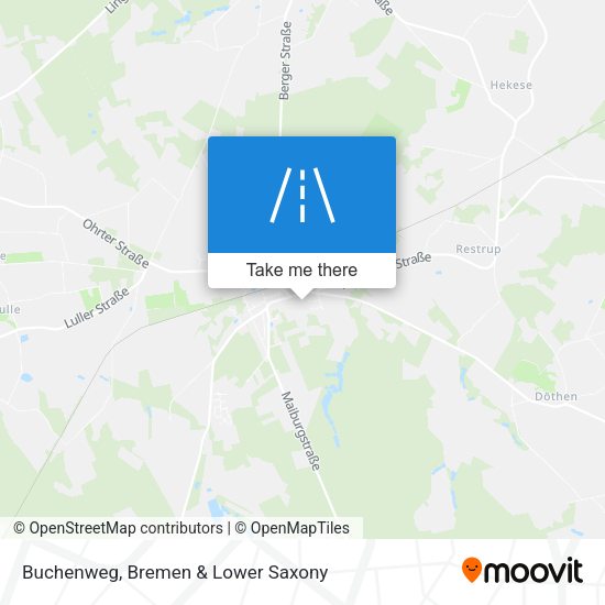 Buchenweg map