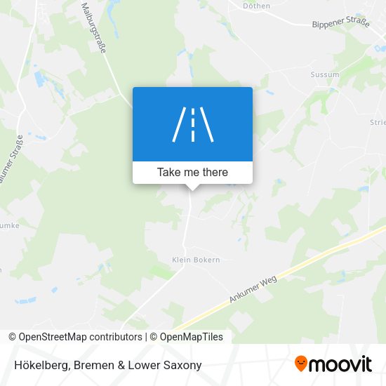 Hökelberg map