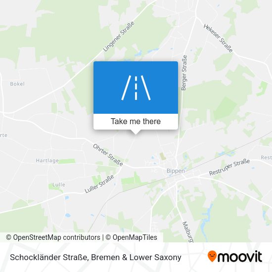 Schockländer Straße map
