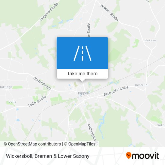 Wickersboll map