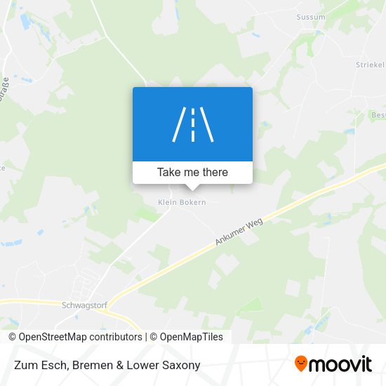 Zum Esch map