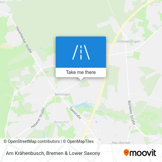Am Krähenbusch map