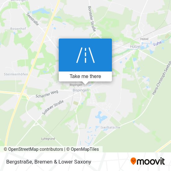 Bergstraße map