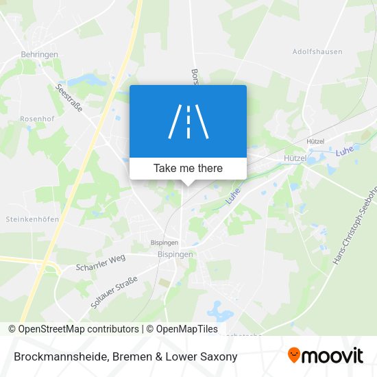 Brockmannsheide map
