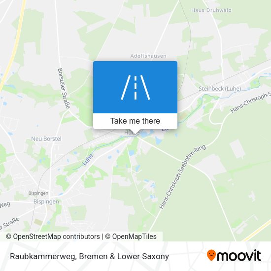 Raubkammerweg map