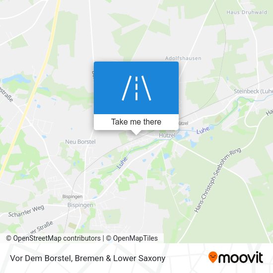 Vor Dem Borstel map