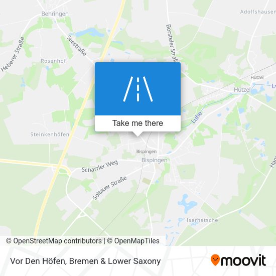 Vor Den Höfen map